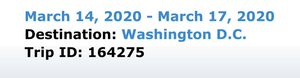 7th-8th Grade Washington D.C. Trip